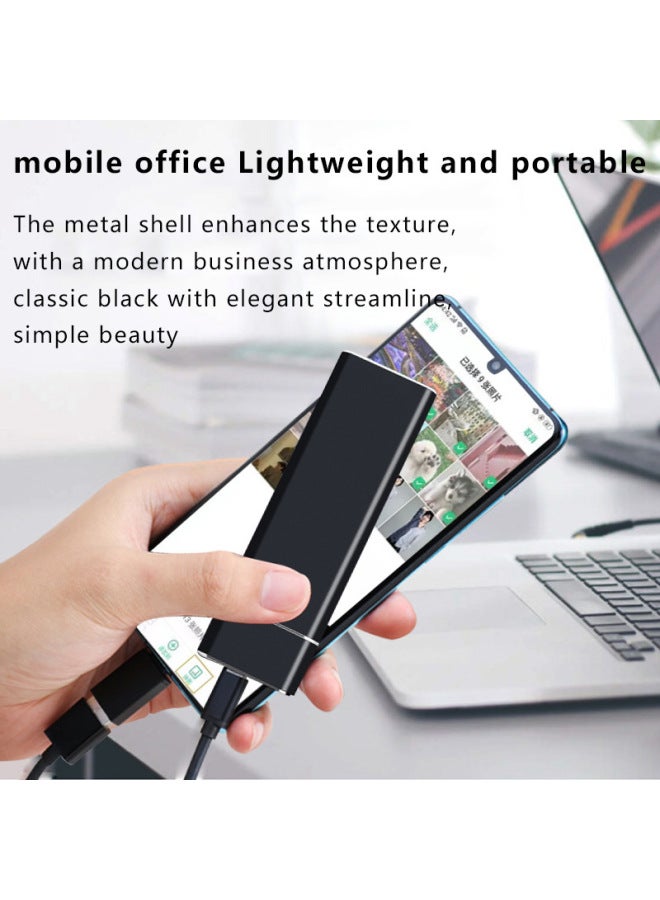 Mobile Solid State Hard Disk For Upgrade Version M.2SSD16T8T64GB Upgrade 2T Large Capacity U Disk-Capacity:8TB Expansion (256G Before Expansion)-Interface:14 Generations Of Blue - Image 2