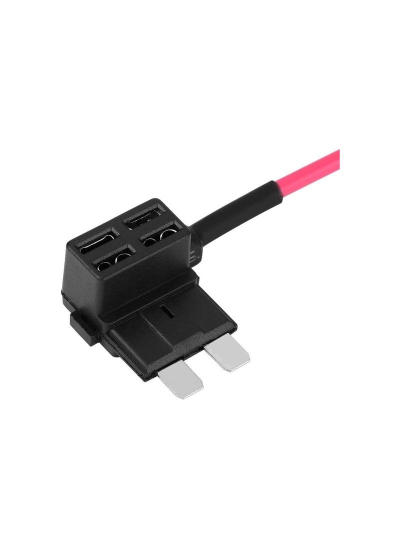 10Pcs Auto Car Add Circuit Fuse Tap Adapter Blade Fuse Holder(Mini)
