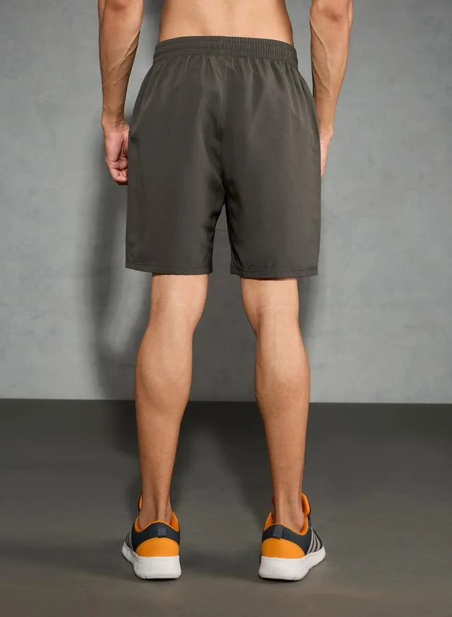 Technosport Technosport Men Solid Slim Fit Shorts