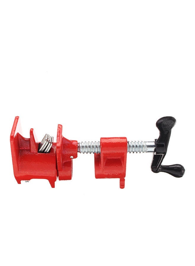 NIBEMINENT 3/4 Inch Wood Gluing Pipe Clamp Red/Black 17.00X5.00X12.00cm  - Image 3