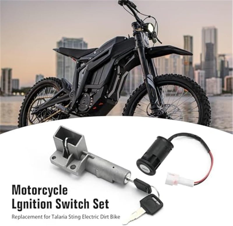 Wivplex Motorcycle Key Ignition Starter Switch Set - Image 3