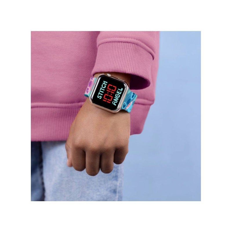 Disney Lilo & Stitch Stitch & Angel Tropical Orologio LED Digital Watch - Image 4
