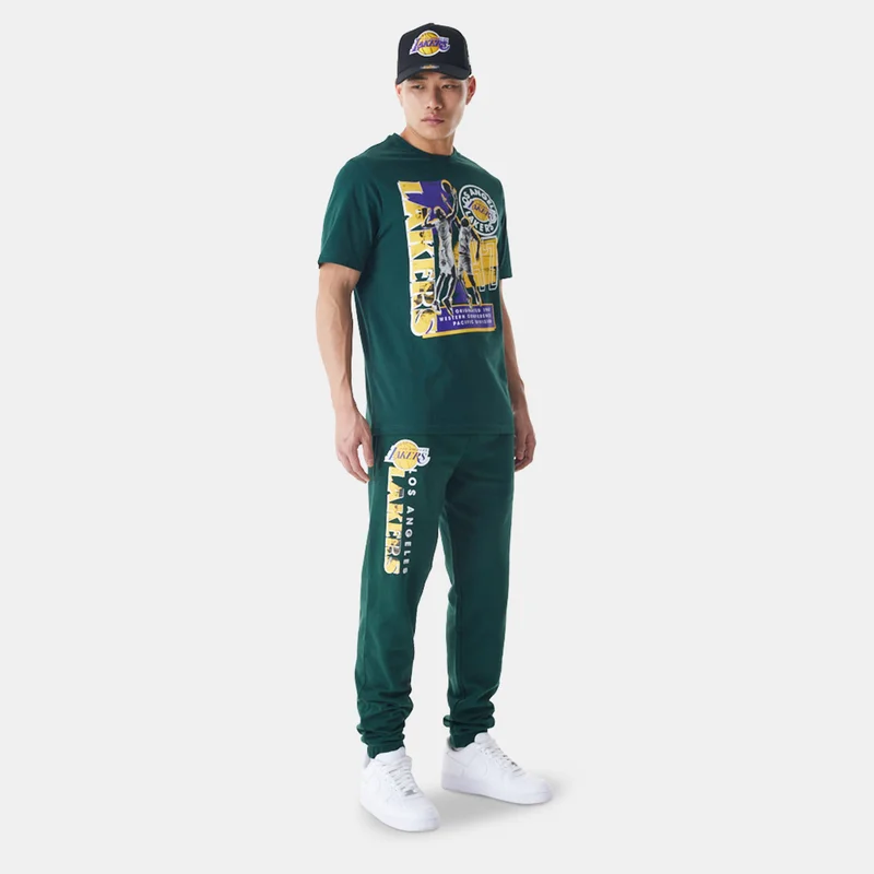 NEW ERA Men's NBA Los Angeles Lakers Graphic Joggers