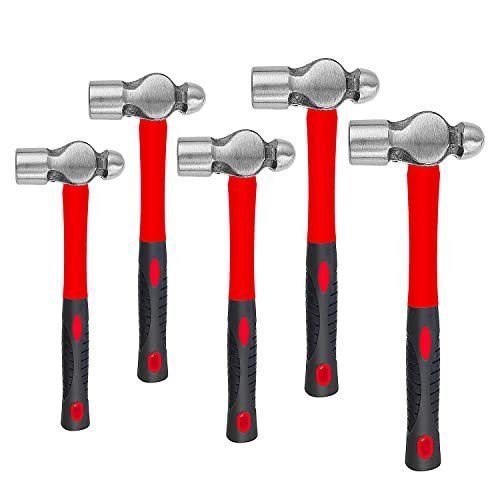 ct C&T 5-Piece Ball Peen Hammer Set, 8, 12, 16, 24, 32oz - Image 1