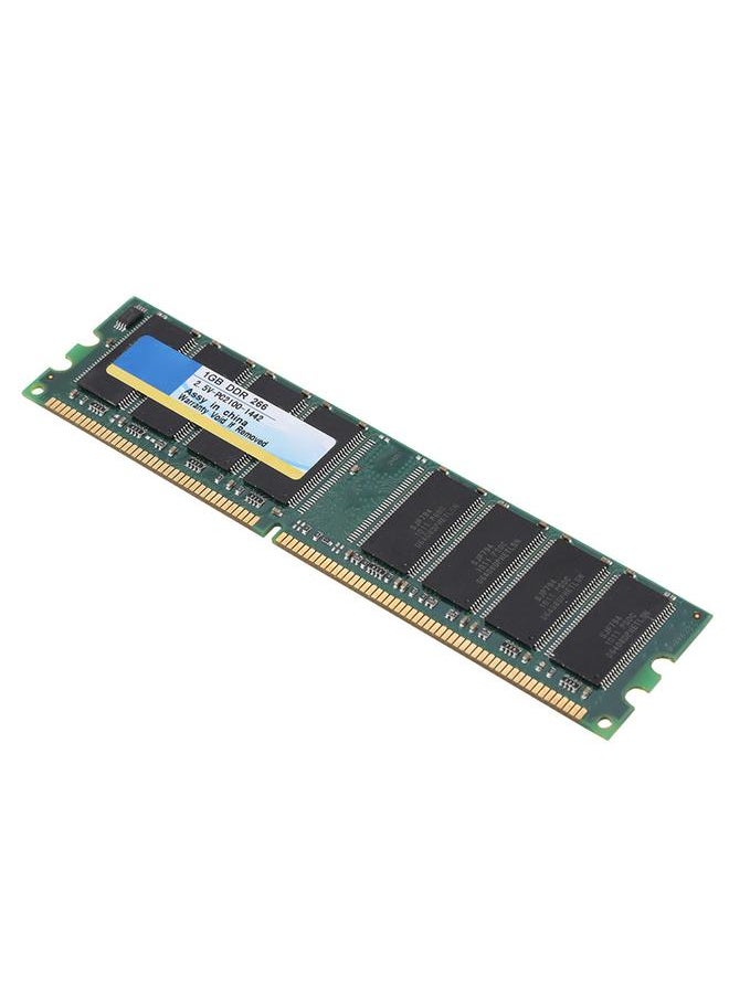 Thoraya - 1G DDR 226MHZ 2.5V 184Pin Desktop Fully Compatible Memory RAM - Image 1