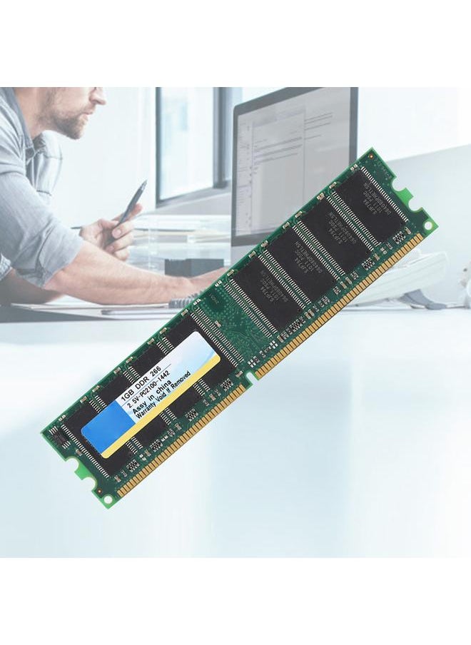 Thoraya - 1G DDR 226MHZ 2.5V 184Pin Desktop Fully Compatible Memory RAM - Image 1