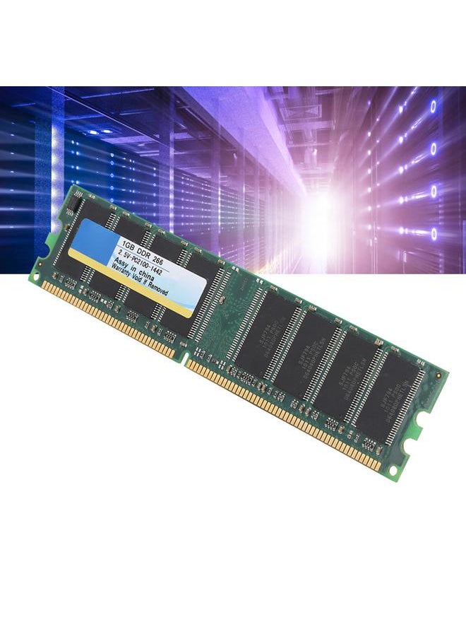Thoraya - 1G DDR 226MHZ 2.5V 184Pin Desktop Fully Compatible Memory RAM - Image 1