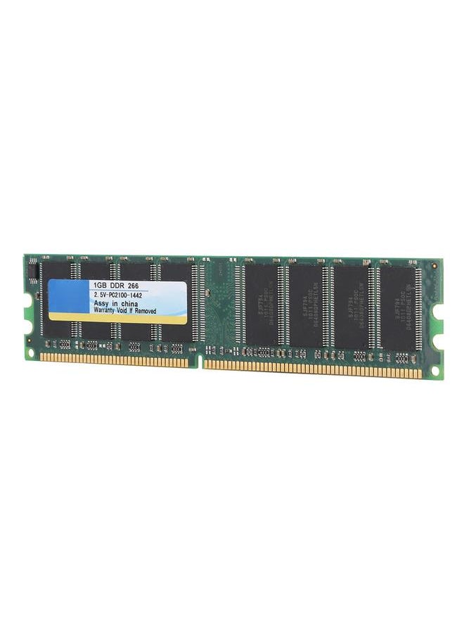 Thoraya - 1G DDR 226MHZ 2.5V 184Pin Desktop Fully Compatible Memory RAM - Image 1