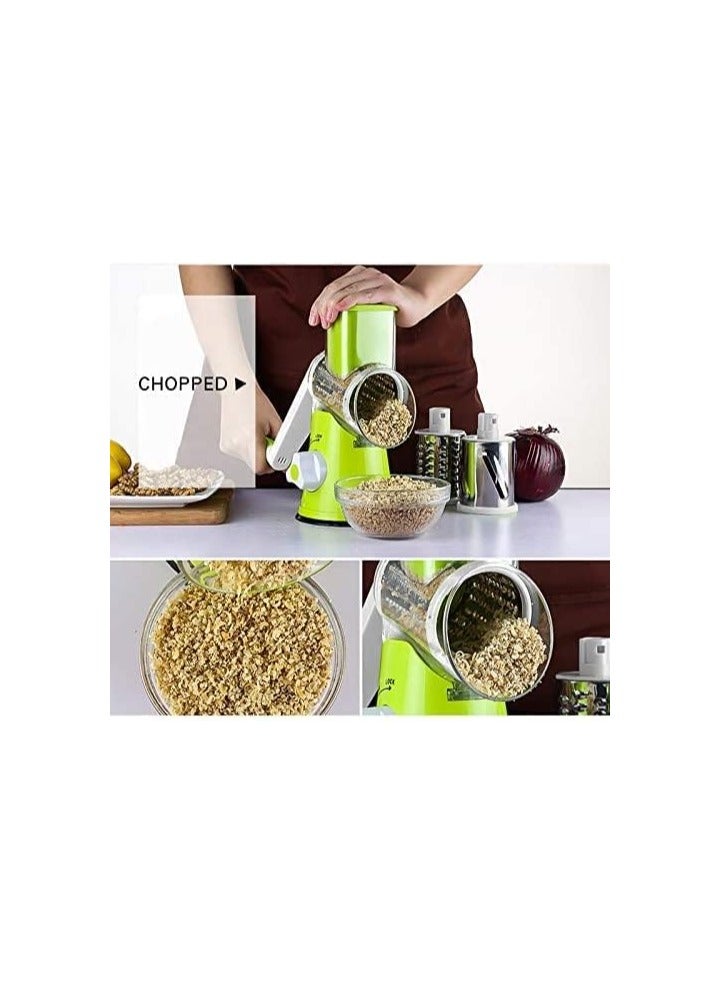 قطّاعة خضار ومبشرة دوّارة متعددة الوظائف متعدد الألوان - Image 5