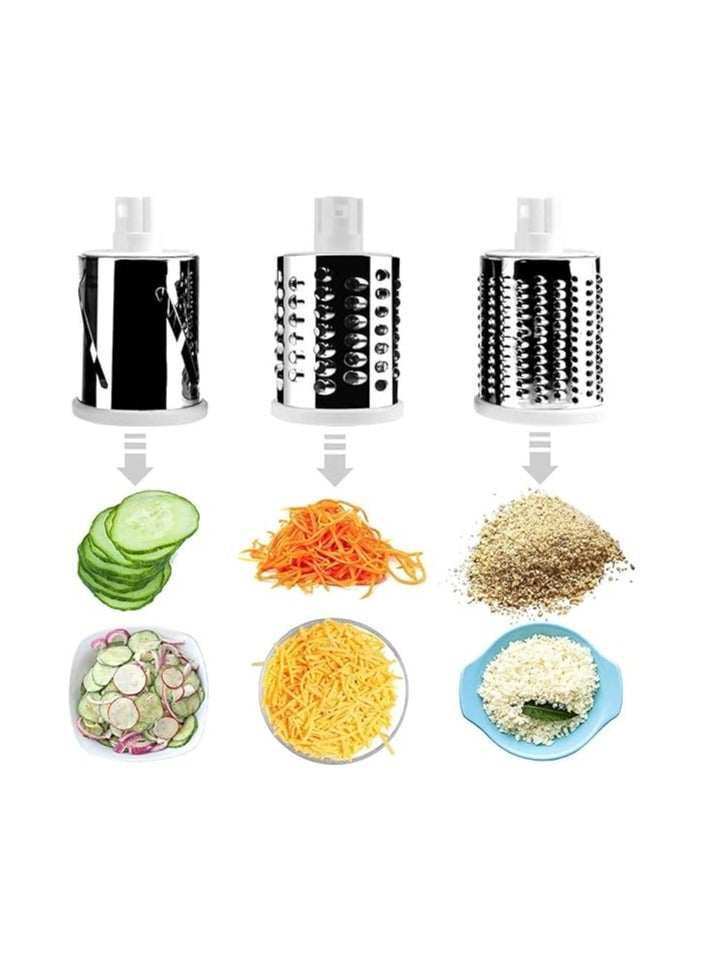 قطّاعة خضار ومبشرة دوّارة متعددة الوظائف متعدد الألوان - Image 3