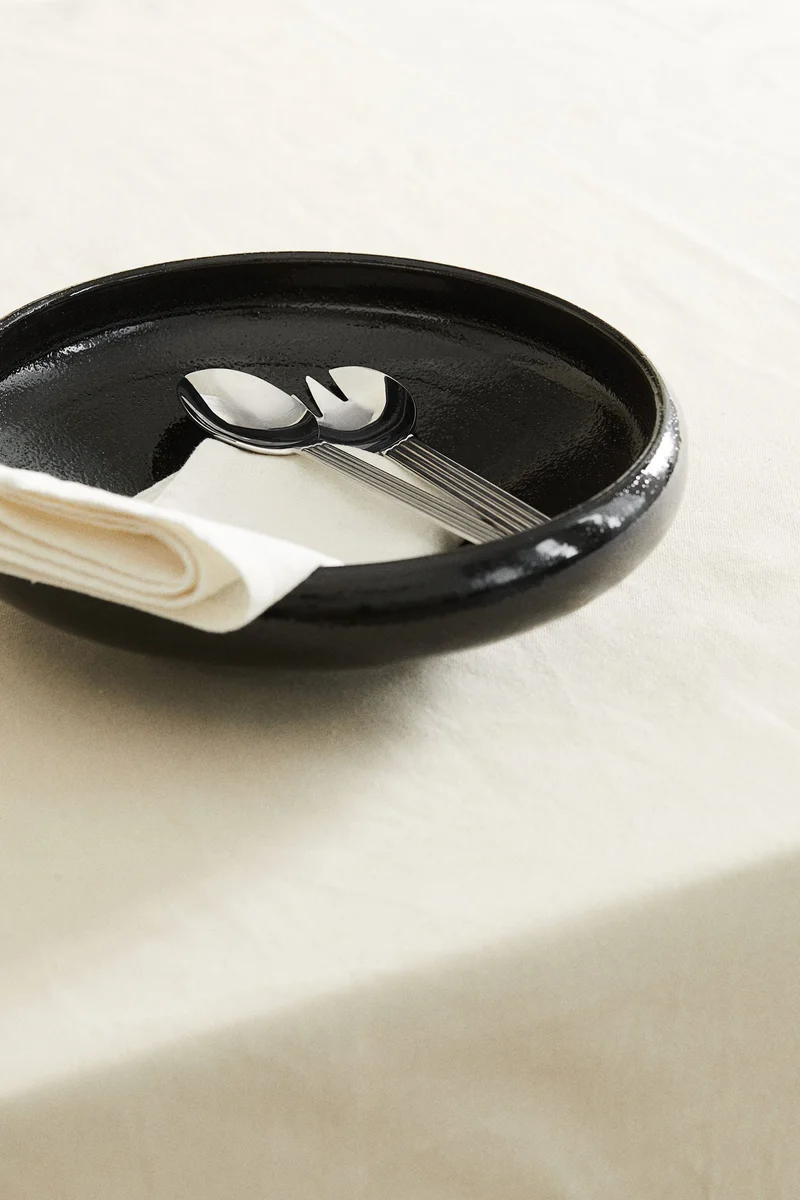 H&M Metal salad servers