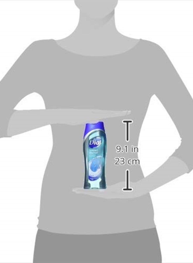 Dial Body Wash Spring Water 16 Ounce Hydrating (473ml) (Pack of 3) - Image 4