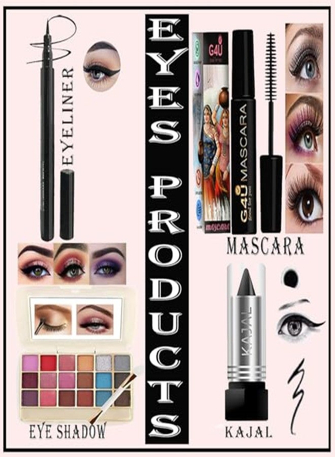 G4U Glam Goddess: All-in-One Starter Makeup Set for Girls & Women -(Pack of- 13pcs) A43 - Image 4