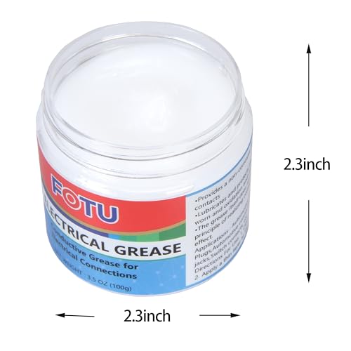 FOTU 571 Electrical Contact Grease,Conductive Grease Electrical Connections, Prevent Wiring and Other Electrical Connections Against Salt, Dirt, and Corrosion (2-Pack, 3.5 Oz) - Image 2