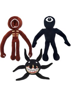 MAGIC VAULT Doors Plushies, Doors Plush Horror Game Plush,3PCS Soft Game Monster Stuffed Doll, Gift for Kid Adults and Game Fans, Gift for Birthday  - Image 1