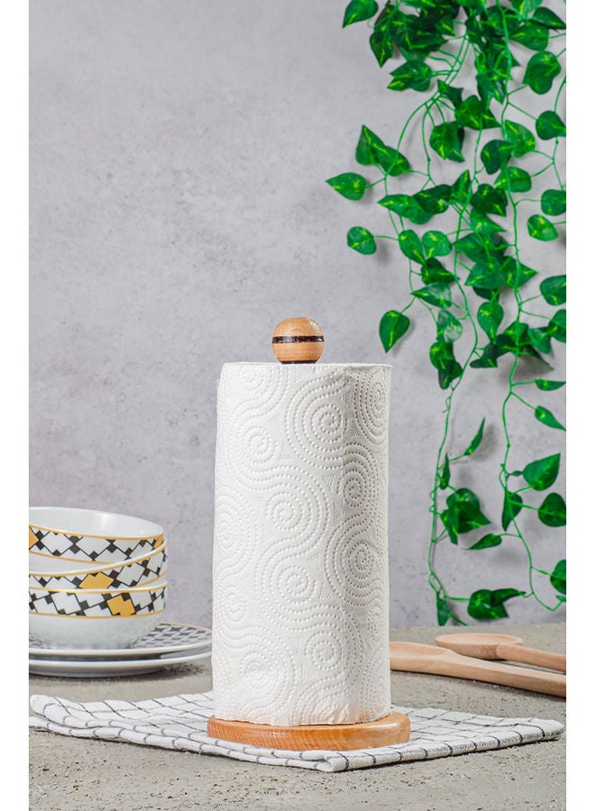 Home Pro Wooden Stand For Kitchen Tissues - Image 2