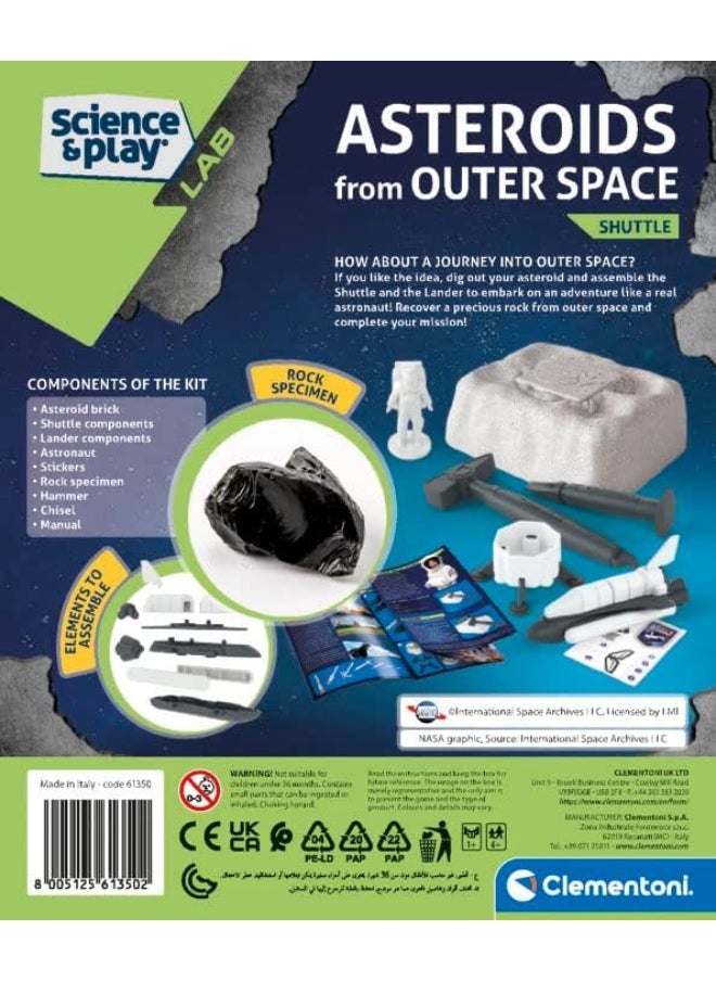 Clementoni 61350, Nasa Asteroids From Outer Space (Shuttle) Toy For Children, Ages 6 Plus  - Image 3