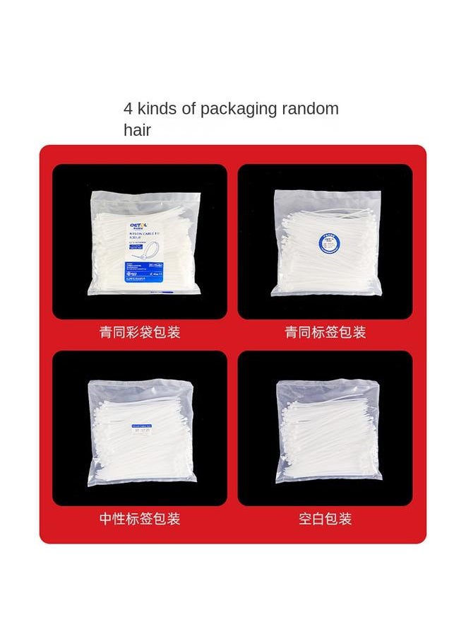 Bluejw High Quality Self-locking Cable Tie 3*4*5*8*200*250*350*400 Thick Cable Tie Nylon Plastic  - Image 4