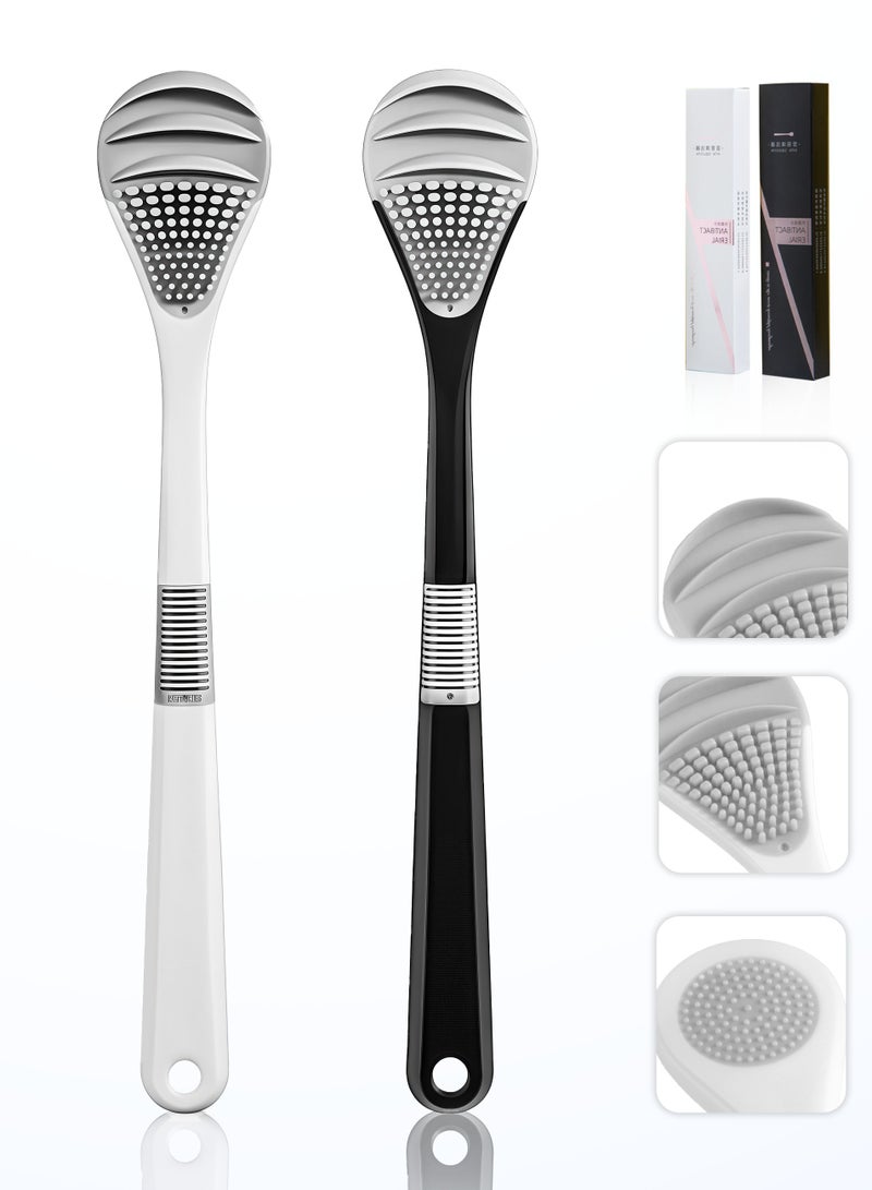 Generic 2Pcs Tongue Scraper, 3-in-1 Design, Tongue Scraper for Adults & Kids,Reduce Bad Breath,Oral Care & Hygiene Product  - Image 1