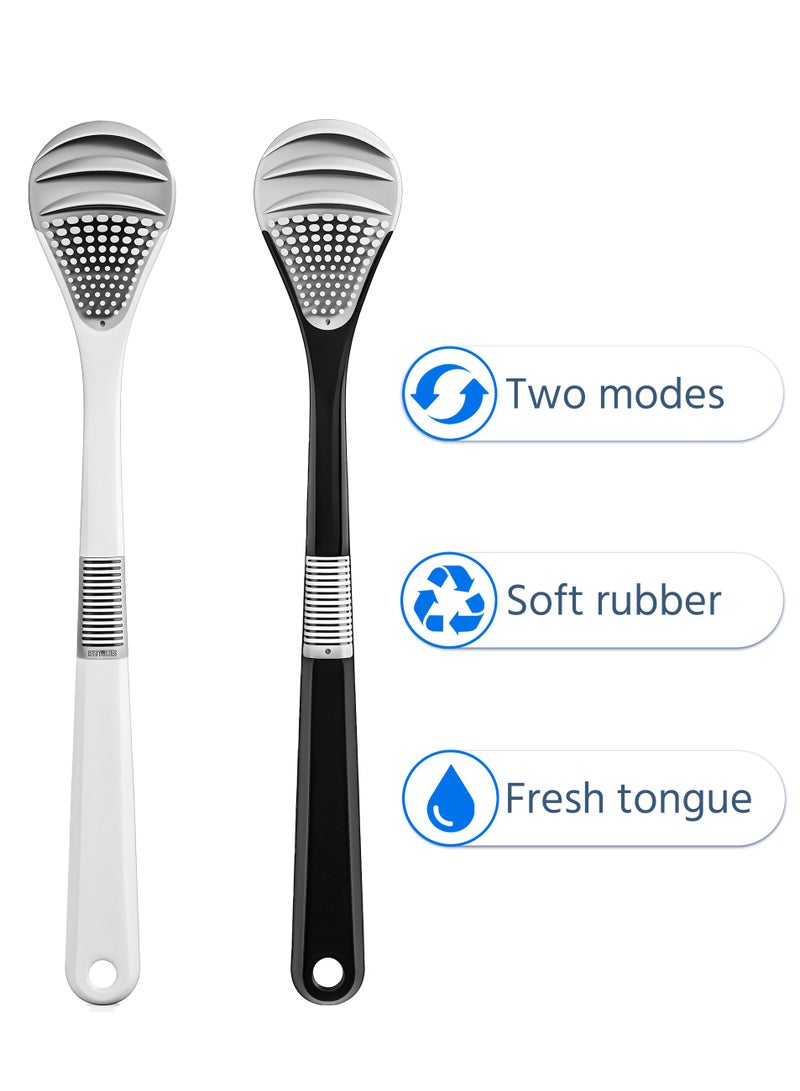 Generic 2Pcs Tongue Scraper, 3-in-1 Design, Tongue Scraper for Adults & Kids,Reduce Bad Breath,Oral Care & Hygiene Product  - Image 3