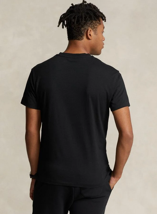 POLO RALPH LAUREN Classic Fit Jersey V-Neck T-Shirt