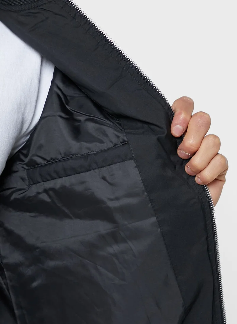 Seventy Five Quilted Bomber Jacket