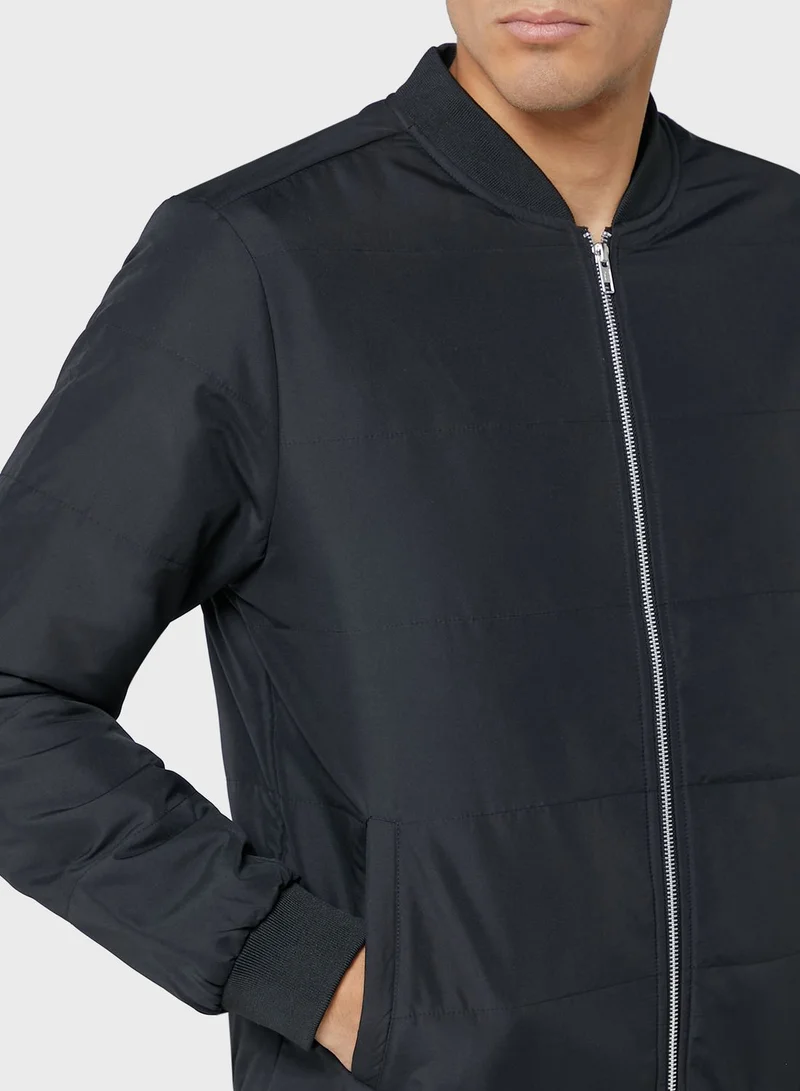 Seventy Five Quilted Bomber Jacket
