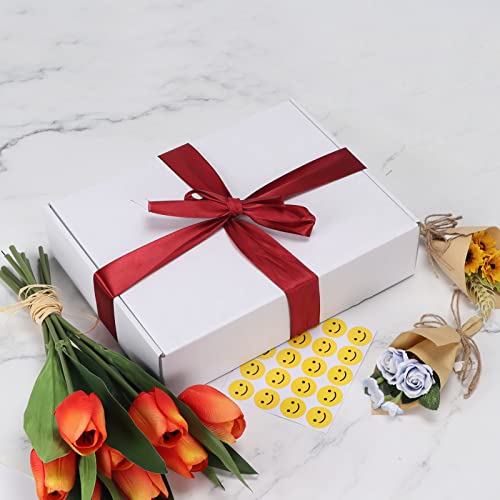 RLAVBL 12x9x3 Shipping Boxes Set of 20, White Corrugated Cardboard Box for Packing, Mailing, Business - Image 4