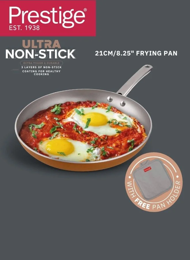 Prestige Prestige Ultra 21Cm/8.25" Frypan With Pan Holder
