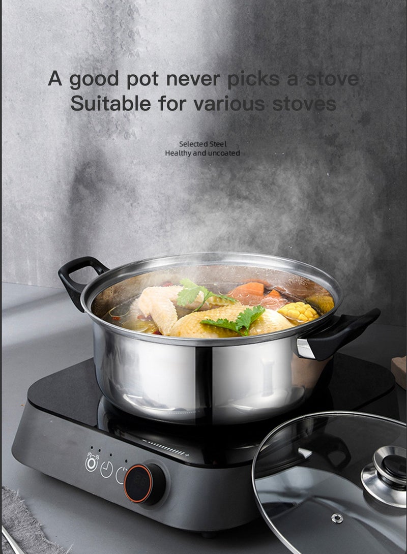 Sharpdo 12-Piece Stainless Steel Cookware Set Non-Stick Cookware Cookware  - Image 4