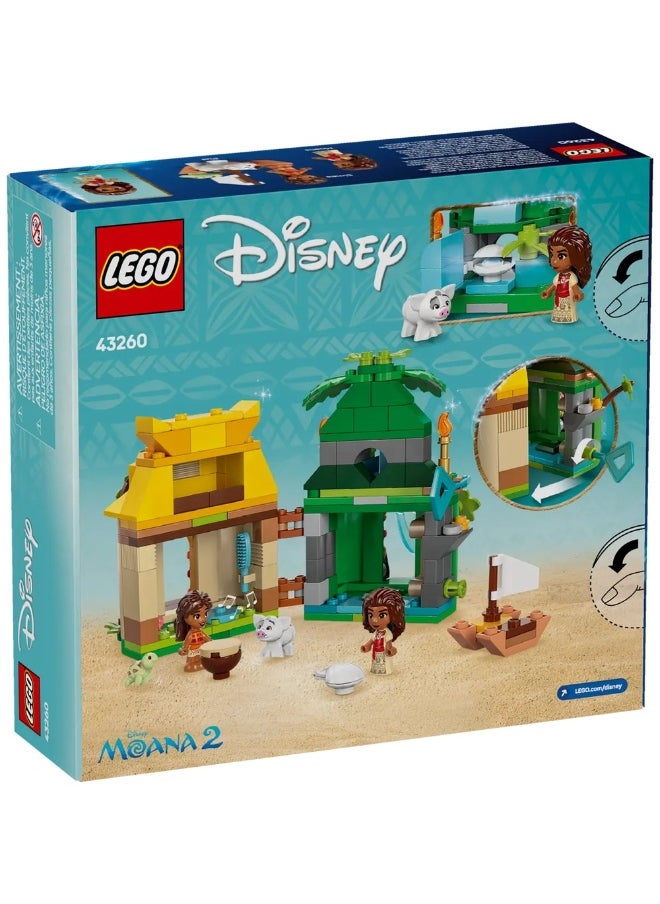 LEGO LEGO - Disney Moana's Island Fun 175 Pieces - 43260  - Image 5