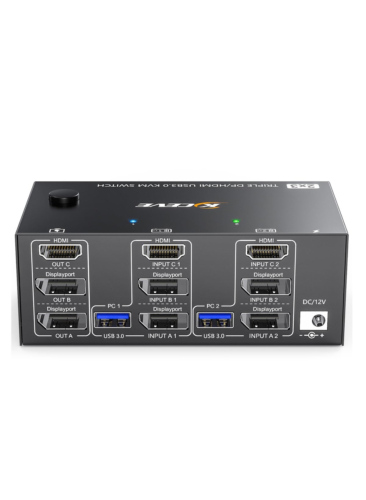 Generic Generic Kvm Switch For 3 Monitors And 2 Computers ZC61A2F3AEA60998E6E3FZ