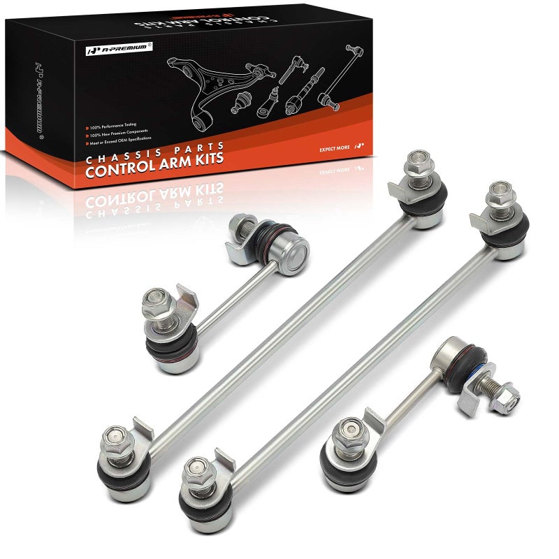 APremium Set of 4 Front Rear Sway Bar Links Stabilizer Bar Links Kit Compatible with Infiniti FX35 20032008 FX45 20032008