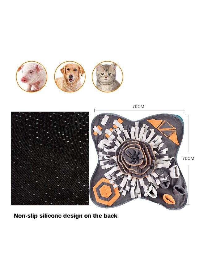 NIBEMINENT Pet Snuffle Feeding Training Mat Multicolour - Image 5