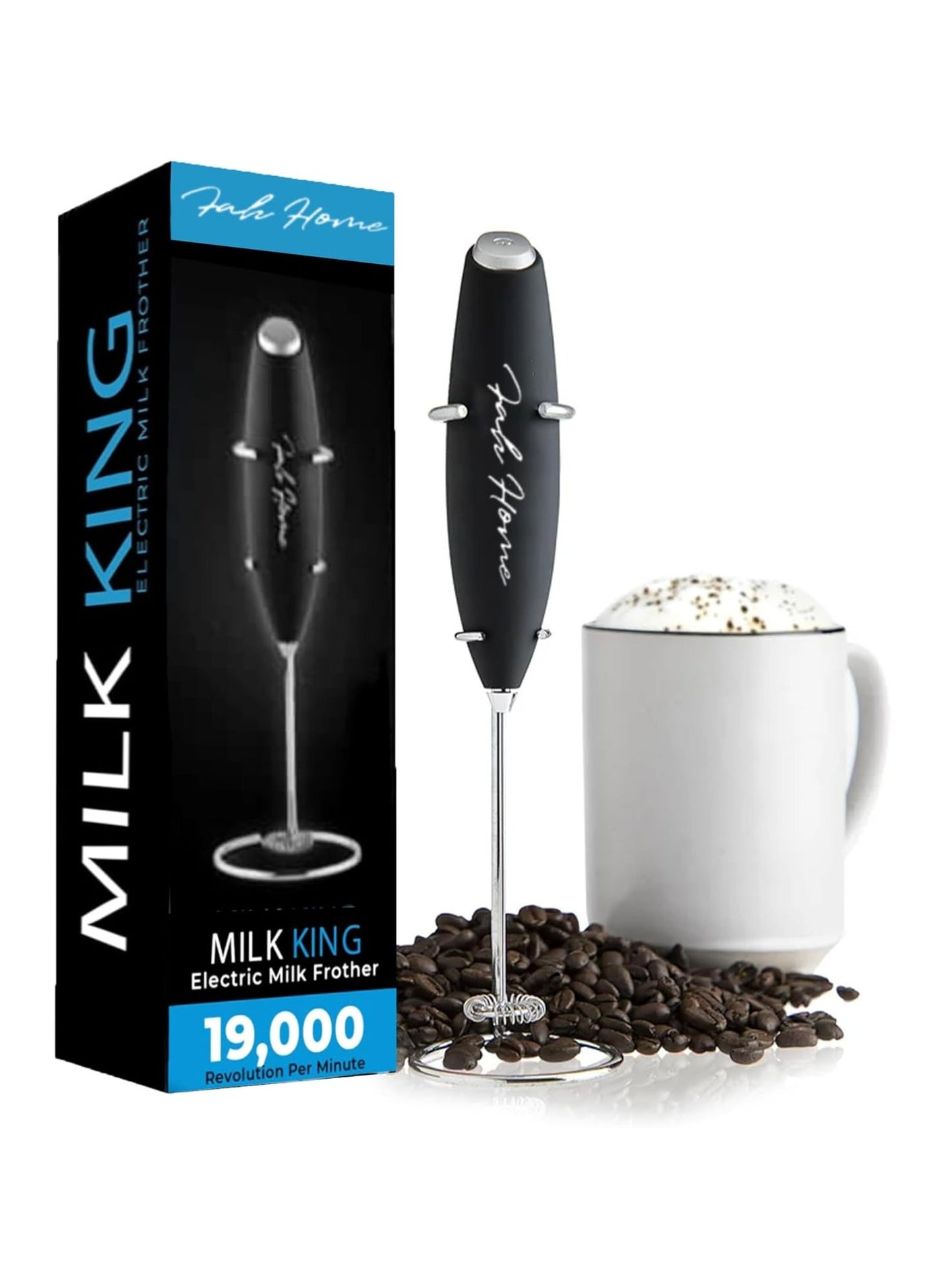Coffee And Milk Frother - Handheld Rechargeable Foamer Mixer Wand - Stirrer For Latte, Cappuccino, Matcha - Protein Powder Mixer, Cold foam maker