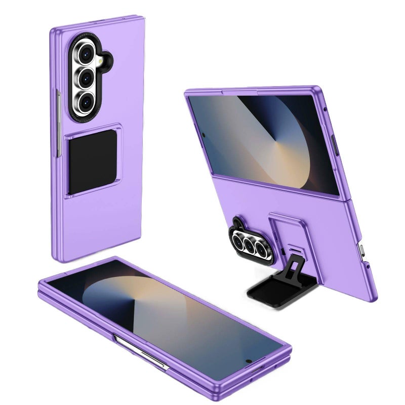 غطاء واقي | بنفسجي | مقاوم للصدمات | حماية من السقوط | مقاوم للصدمات لـ Samsung Galaxy Z Flip 5 - Image 1