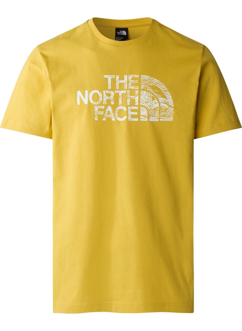 THE NORTH FACE - تي شيرت رجالي من The North Face M S/s Woodcut Dome Tee - Image 1