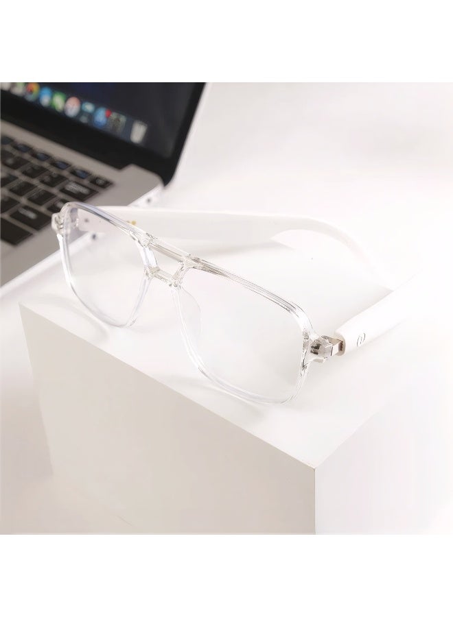 Smart Audio Glasses Wireless Bluetooth Glasses For Anti-blue Light Voice Assistant Listen Music Navigation Glasses