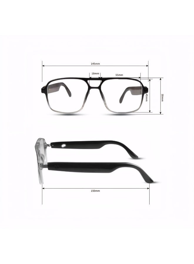 Smart Audio Glasses Wireless Bluetooth Glasses For Anti-blue Light Voice Assistant Listen Music Navigation Glasses