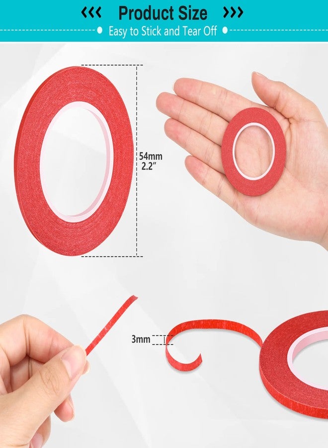 selizo 20 Rolls 1/8 Whiteboard Tape Line, 3mm Thin Tape for Dry Erase Board, Pinstriping Tape, Draping Tape, Chart Tape for White Board Accessories DIY Art Crafts - Image 5