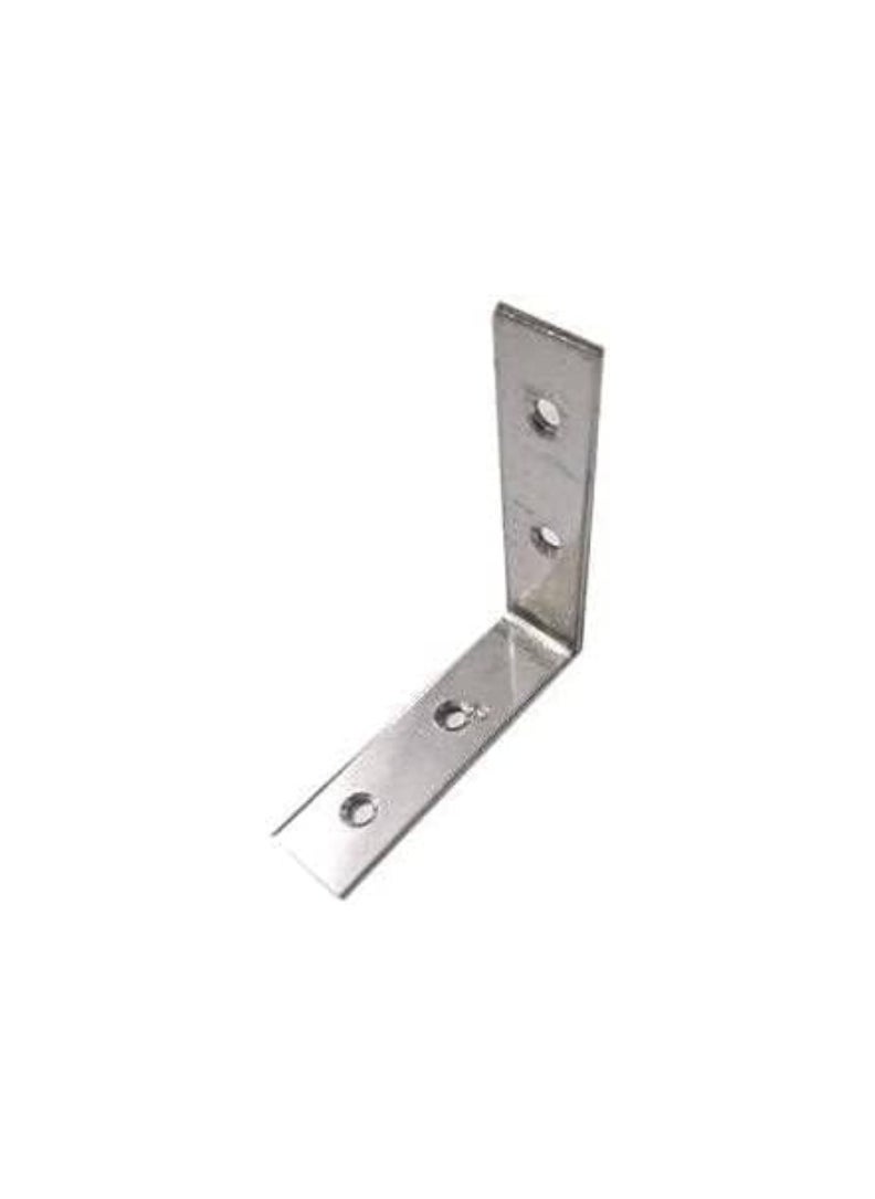KNP Zinc Plated Heavy Duty 20mm GI L Shaped Angle Brackets 4 Inch designed for strength and durability in demanding applications.