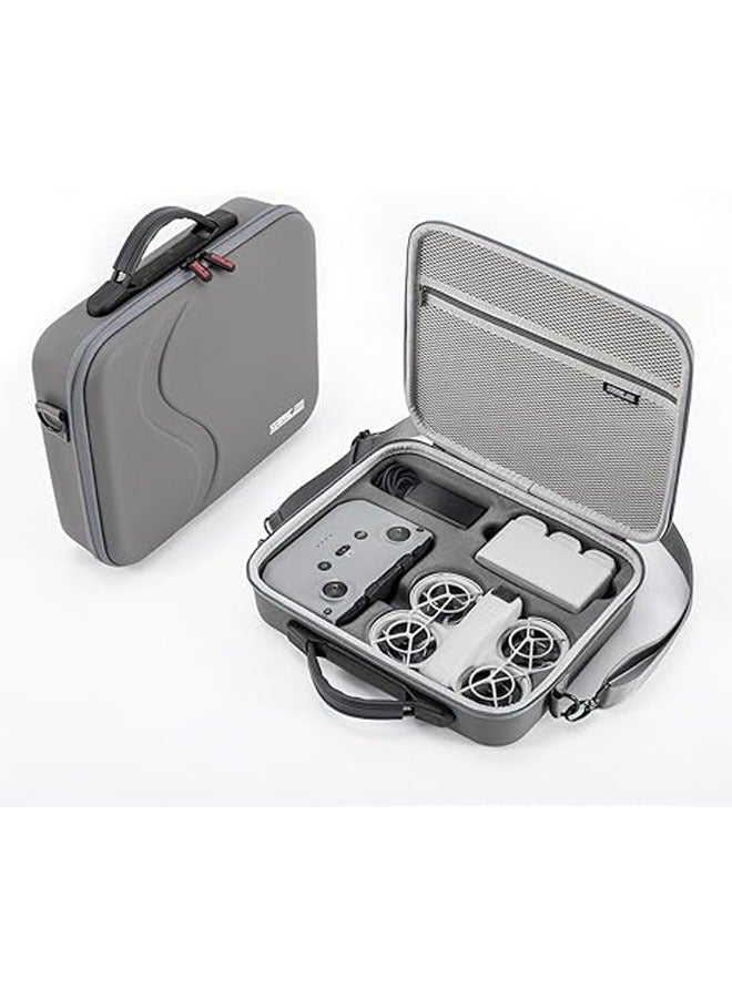 General DJI Neo Laptop Carrying Case PU Storage Bag DJI Neo Fly More Combo Accessory Storage Case  - Image 1