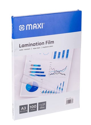 100-Piece A3 Size Lamination Pouch - pzsku/ZC61AA6FD76417D5CC842Z/45/_/1663741622/0bd4c73c-d435-4ac7-be63-608e1f9e25fe
