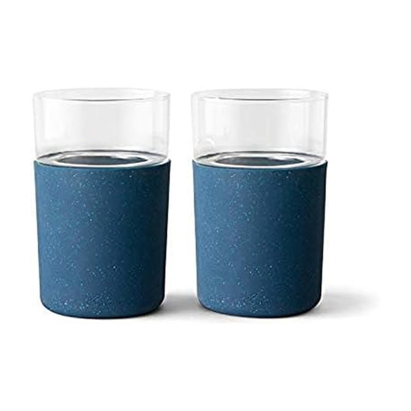 Rabbit R521308 Freezable Glasses Set of 2 Speckled Navy12 fl oz