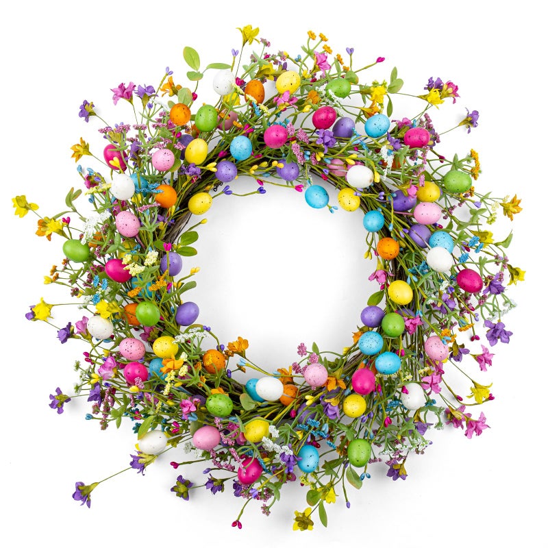 Yawwind 22 inches Easter Wreath - Image 1