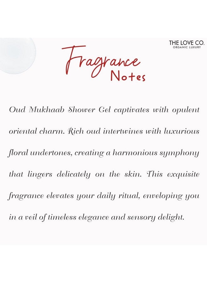 THE LOVE CO. Oud Mukhaab Body Lotion - Nourishing Moisturizer Cream for Dry Skin - Suitable for Men and Women with Jojoba Oil, Shea Butter & Vitamin E - 250ml - Image 4