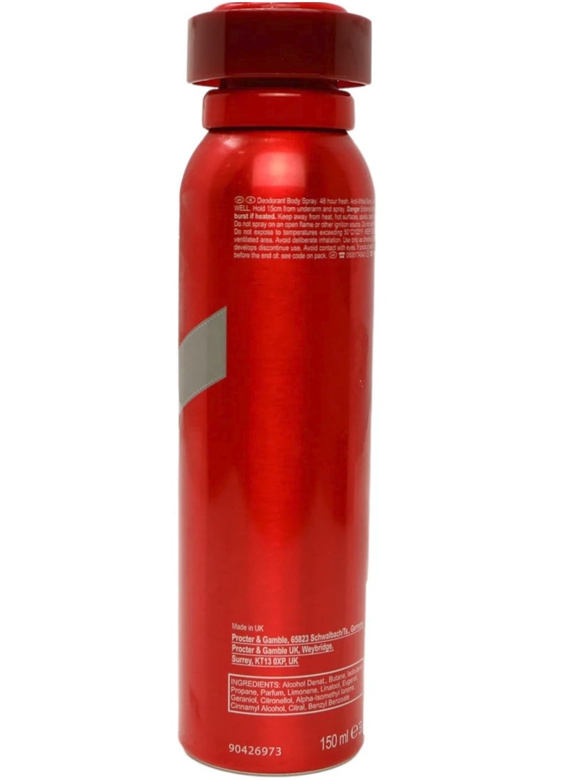 Old Spice Pack Of 2 Old Spice Deodorant Body Spray Original Scent 150 ml  - Image 2