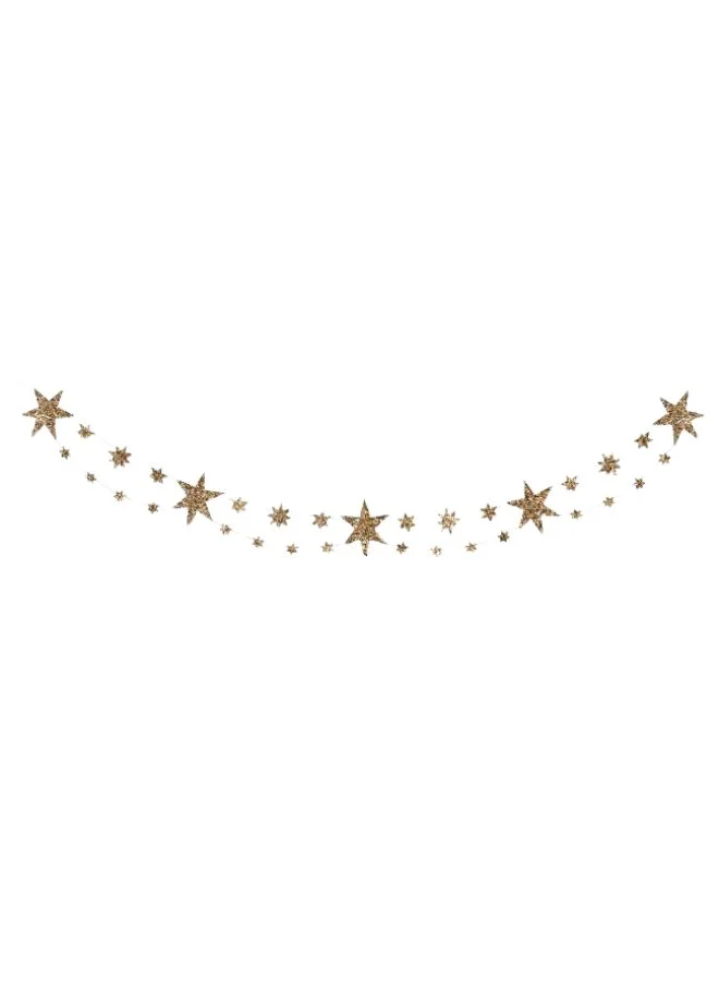 Meri Meri Eco Glitter Stars Garland