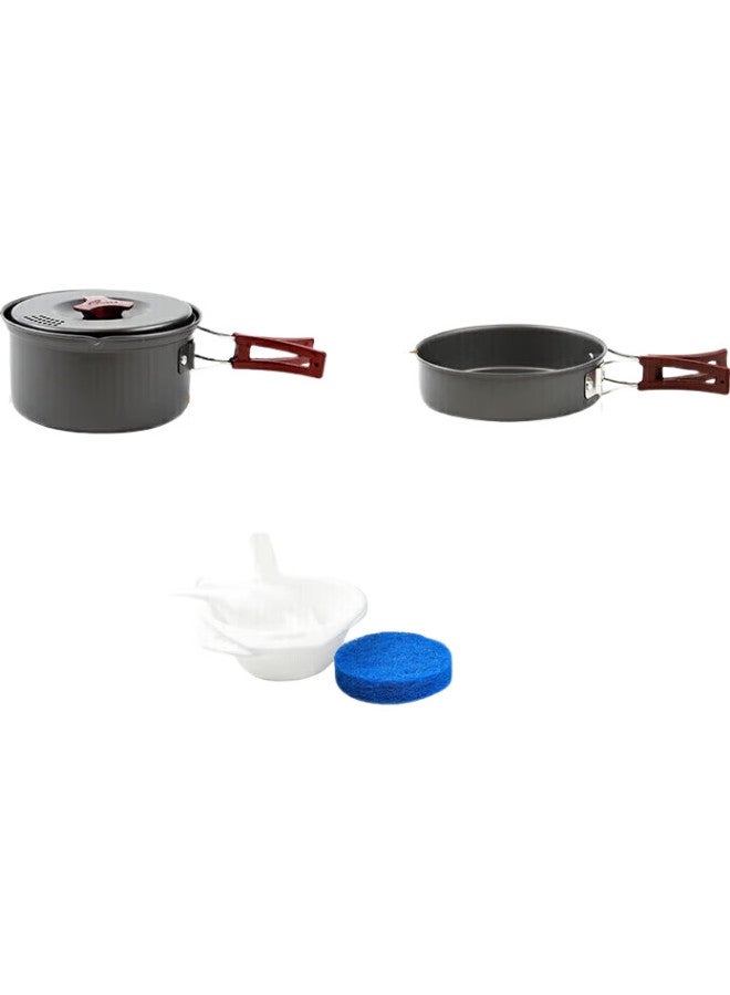 Fire-Maple 203 Camping Cookware Set For 1-2 People, Outdoor Cooking Equipment, Portable Camping Gear, Kettle For Boiling Water - Image 3