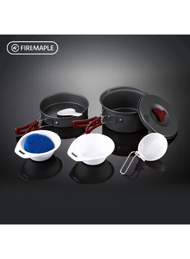 Fire-maple 203 Camping Cookware Set For 1-2 People, Outdoor Cooking Equipment, Portable Camping Gear, Kettle For Boiling Water - Image 5